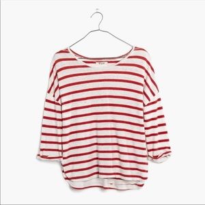 Madewell Audio tee in Casablanca stripes